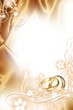Wedding background  - Golden Wedding