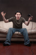 portrait of the upset gamer