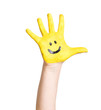 Kinderhand gelb Kinderhand gelb