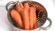 Video: Carrots being washed in super slow motion Carrots being washed in super slow motion