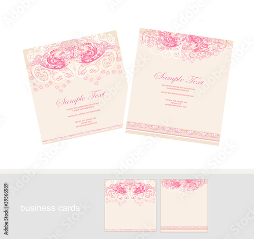 Stylish Wedding templates set