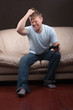 sad gamer