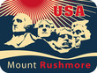 Mount Rushmore National Memorial.