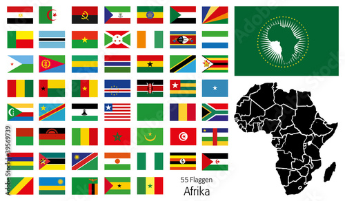 Vector: Afrika Flaggen Fahnen Set Buttons Icons Sprachen 4 Afrika Flaggen Fahnen Set Buttons Icons Sprachen 4