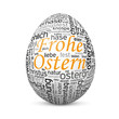 Osterei, Frohe Ostern, TagCloud, Webdesign, SEO, SEM, Ei, Web