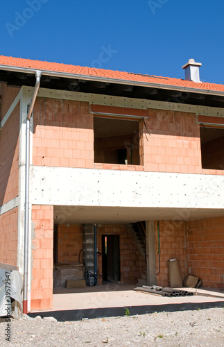 Photo: New built house New built house