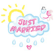 just married