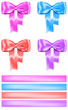 Gift bow and ribbon set
