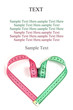 Heart measuring tape
