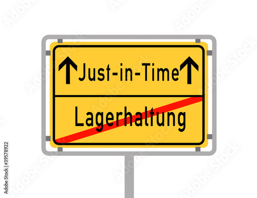 Illustration: Just in time Just in time