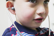 Close up of young boy with stethoscope