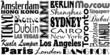 Vector: Famous Cities Famous Cities