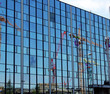 Baustelle Spiegelung