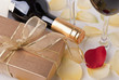 Gift and wine
