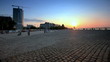 Vídeo: time lapse. Dnepropetrovsk waterfront at sunset. slider shot. time lapse. Dnepropetrovsk waterfront at sunset. slider shot.
