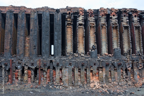 Photo: Section coke oven Section coke oven