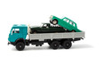 Transportation of toy cars for disposal