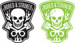 Skull and Pistons