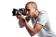 homme métis photographe