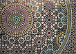 Geometric mosaic detail Geometric mosaic detail