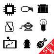 Car part icon set 5