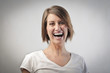 Laughing woman