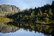 Walled Mountain reflection in the Labyrinth, Tasmania