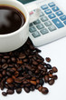coffee with raw bean