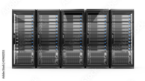 Illustration: Computer servers Computer servers