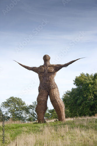 Photo: Looking Towards Wickerman Sculpture at Archeolink Looking Towards Wickerman Sculpture at Archeolink