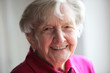 Elderly Pensioner With Beautiful Smile