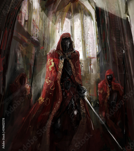 Illustration: priest worriors priest worriors