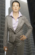 Businesswoman posing for the camera