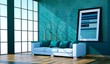 Wohndesign - Sofa am Fenster