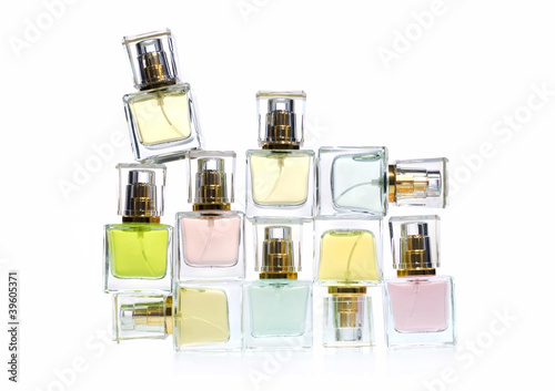 Photo: Bottles of perfume Bottles of perfume