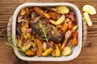 Lammbraten mit Gemüse