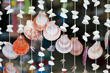Handicrafts produced by the shell wall