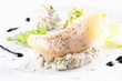 Fisch mit Gemüsetatar
