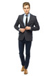 Stylish man wearing suit