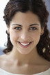 Portrait of young woman smiling
