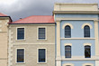 Colourful building facades, Hobart, Tasmania, Australia