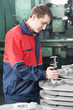worker measuring detail tool worker measuring detail tool