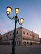 Doges Palace at dawn in Venice