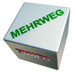 3D ZauberWuerfel - MEHRWEG - EINWEG