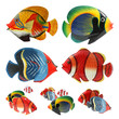 Poissons en bois