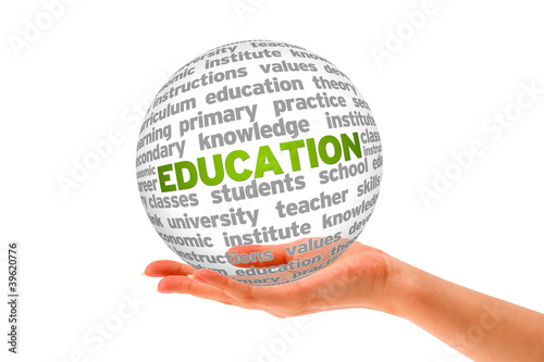 Illustration: Education 3d Sphere Education 3d Sphere