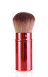 red brush for blusher isolated on white