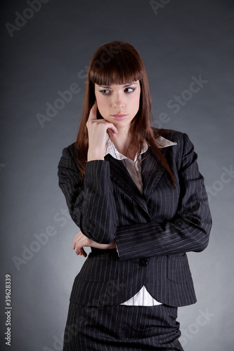 Photo: Disappointed business woman Disappointed business woman