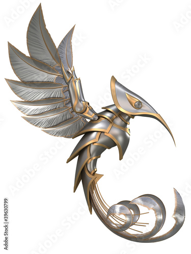 Illustration: steel bird steel bird
