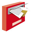 Paket, Liebe, Post, Briefkasten, Brieftraeger
